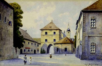 Freihaus on the Wieden by Carl Wenzel Zajicek
